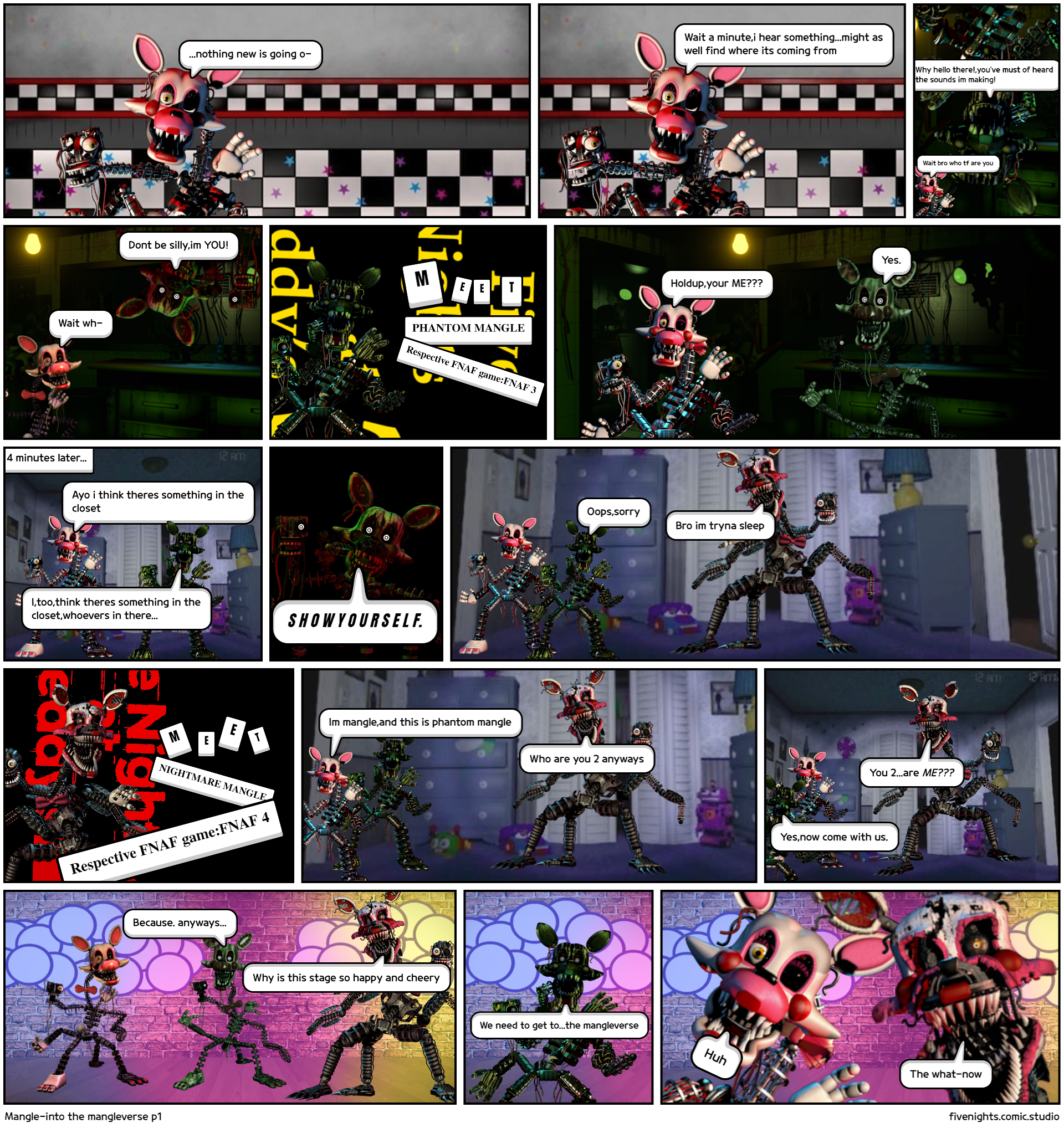 Mangle-into the mangleverse p1