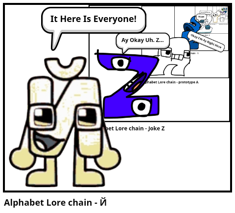Alphabet Lore chain - Й