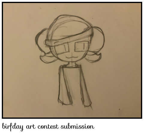birfday art contest submission 
