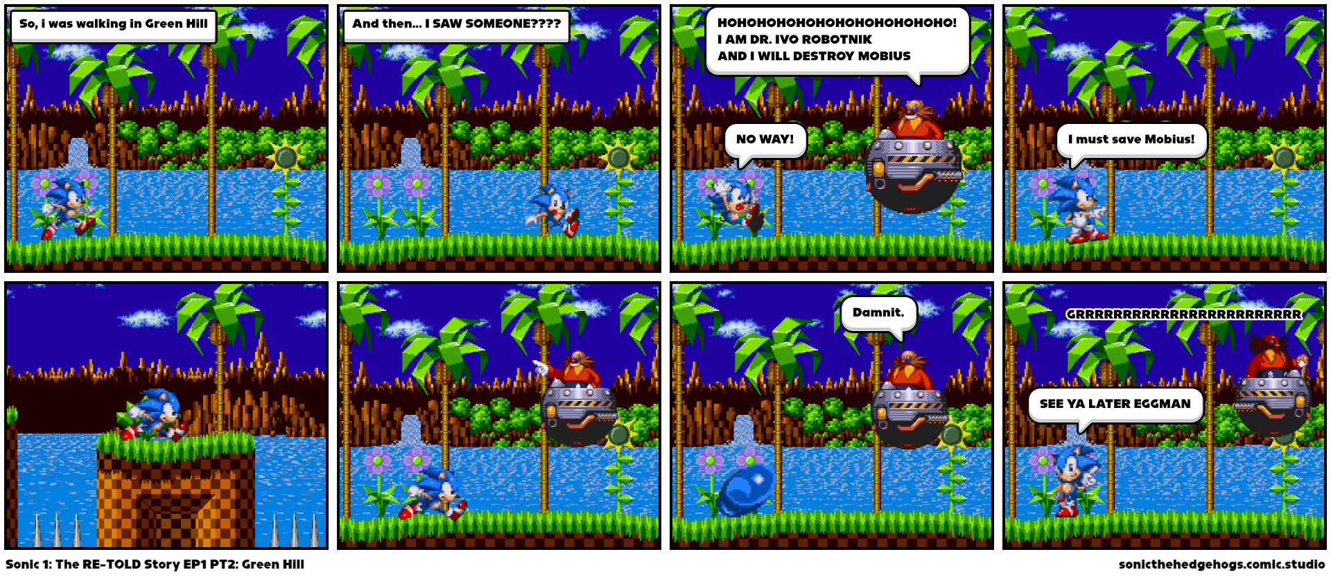 Sonic 1: The RE-TOLD Story EP1 PT2: Green Hill