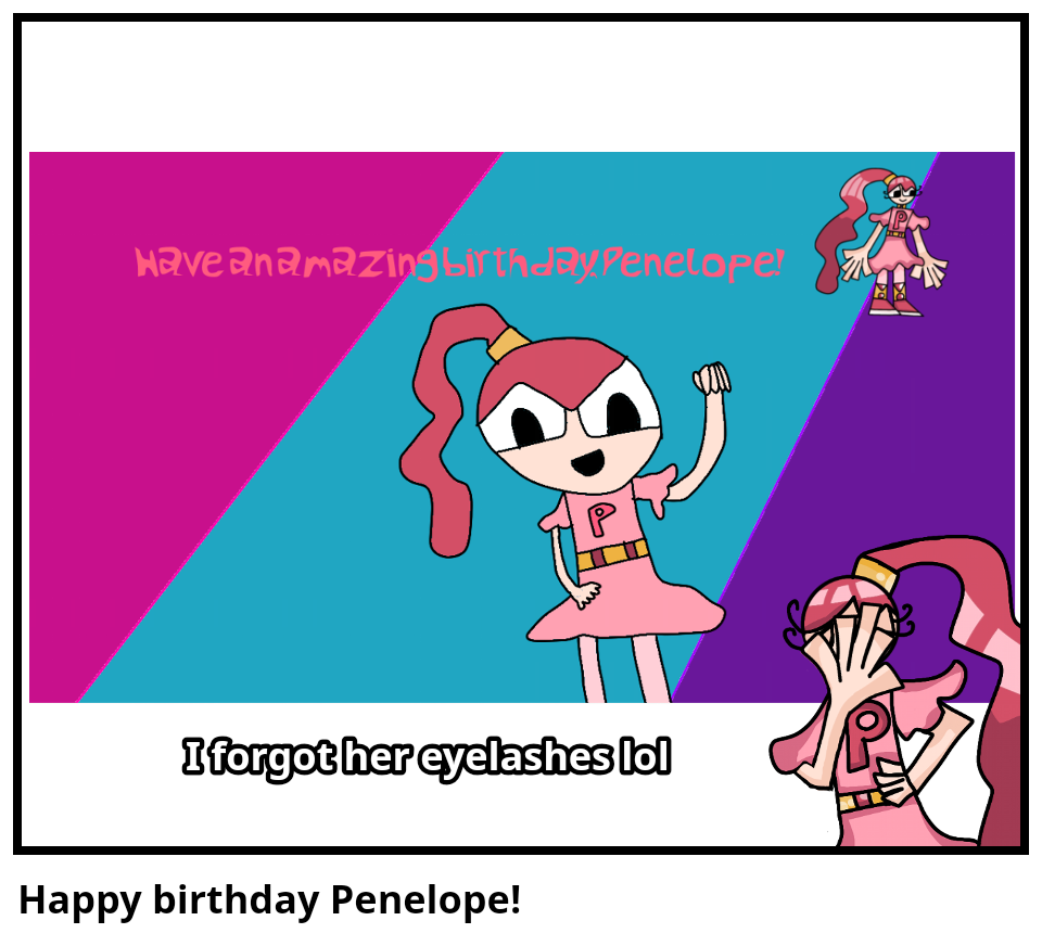 Happy birthday Penelope!