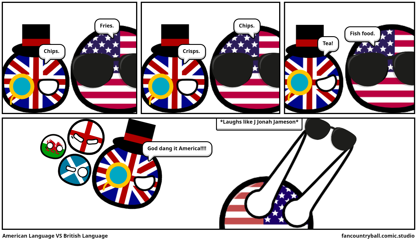 American Language VS British Language