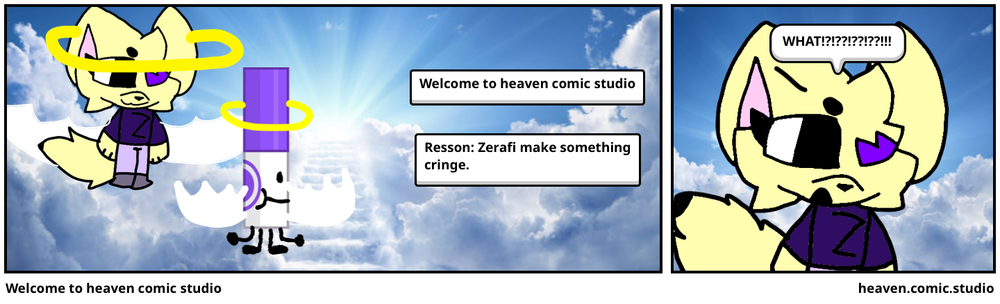 Welcome to heaven comic studio