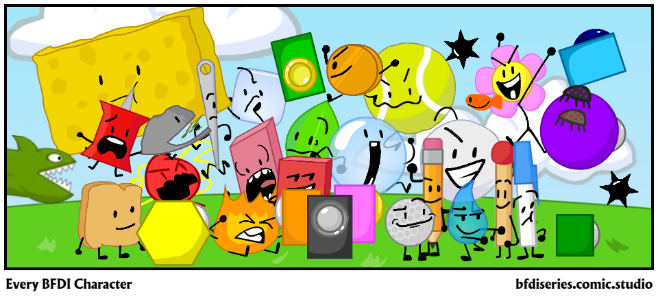 Every BFDI Character