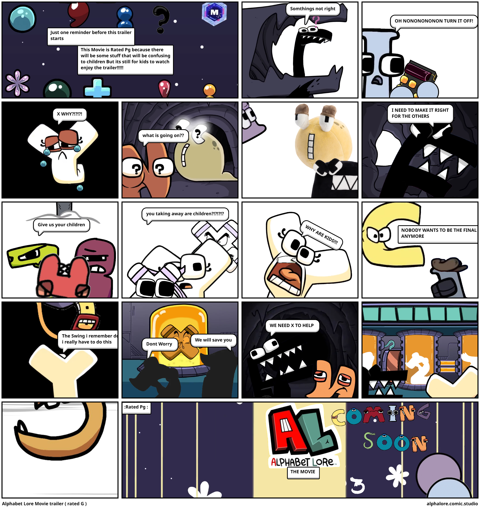 Coming soon on: alphabet lore comic studio : r/alphabetfriends