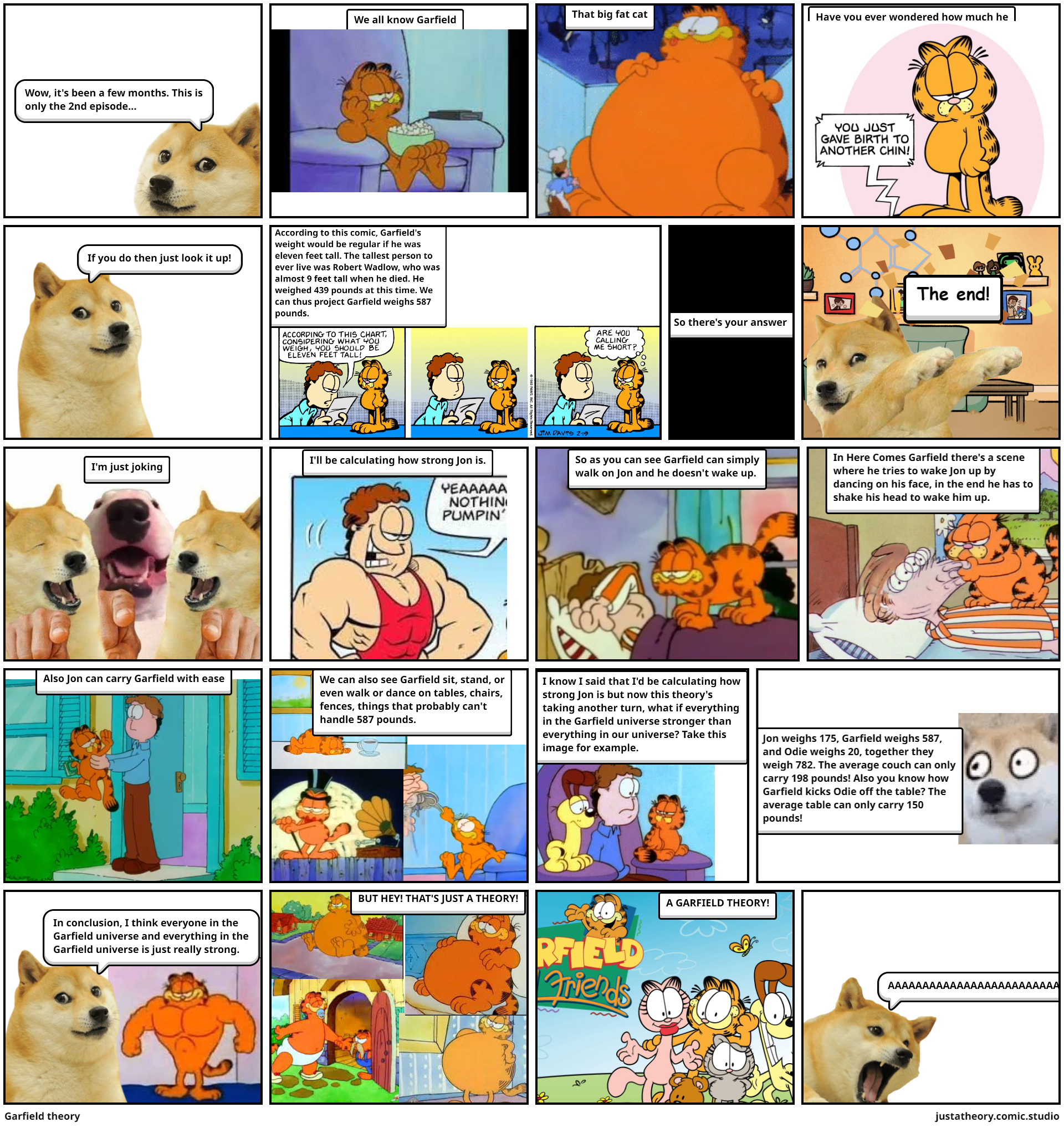 Garfield theory