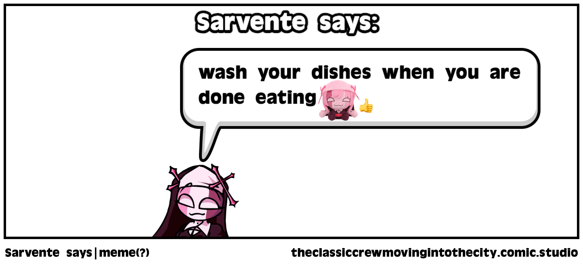 Sarvente says|meme(?)