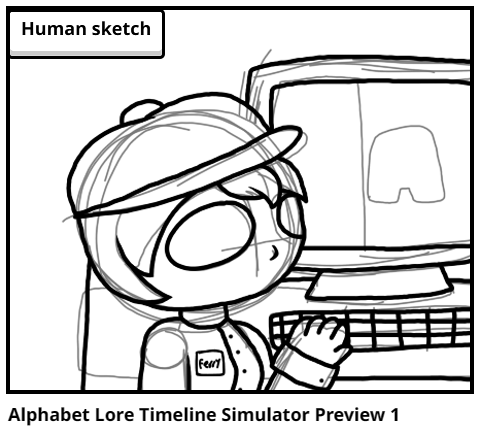 The Alphabet Lore Human Invasion Part 1 - Comic Studio