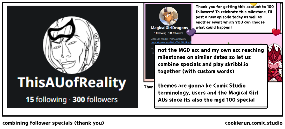 combining follower specials (thank you)
