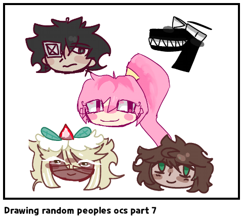 Drawing random peoples ocs part 7