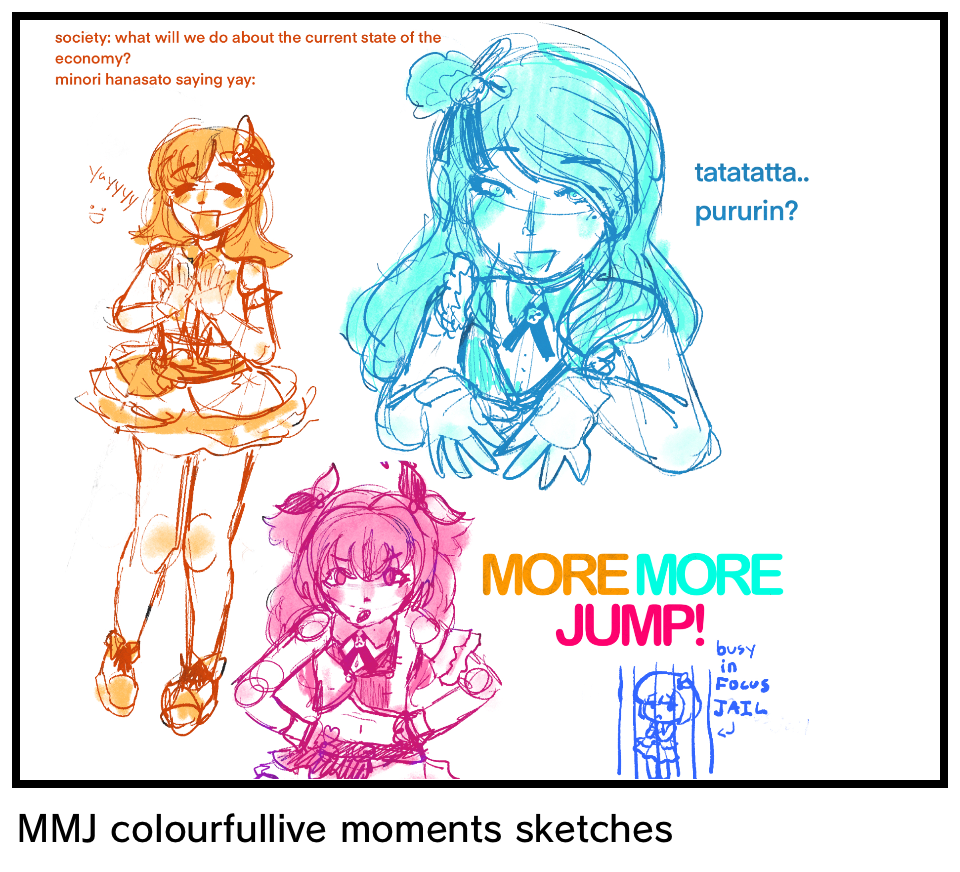 MMJ colourfullive moments sketches