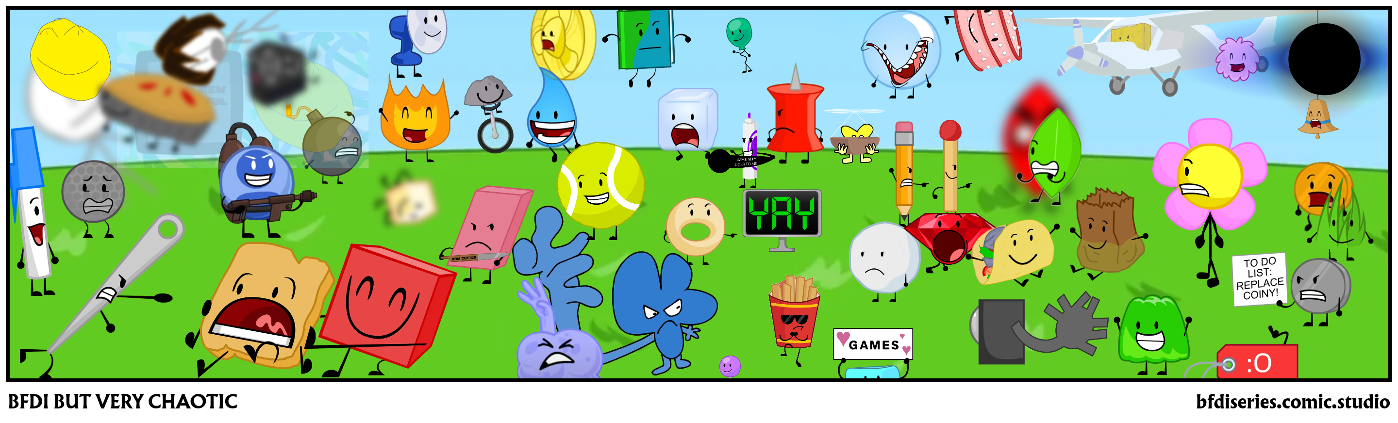 BFDI BUT VERY CHAOTIC