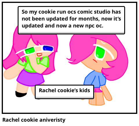 Rachel cookie aniveristy