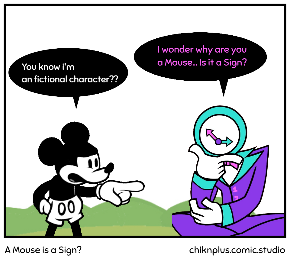 A Mouse is a Sign?