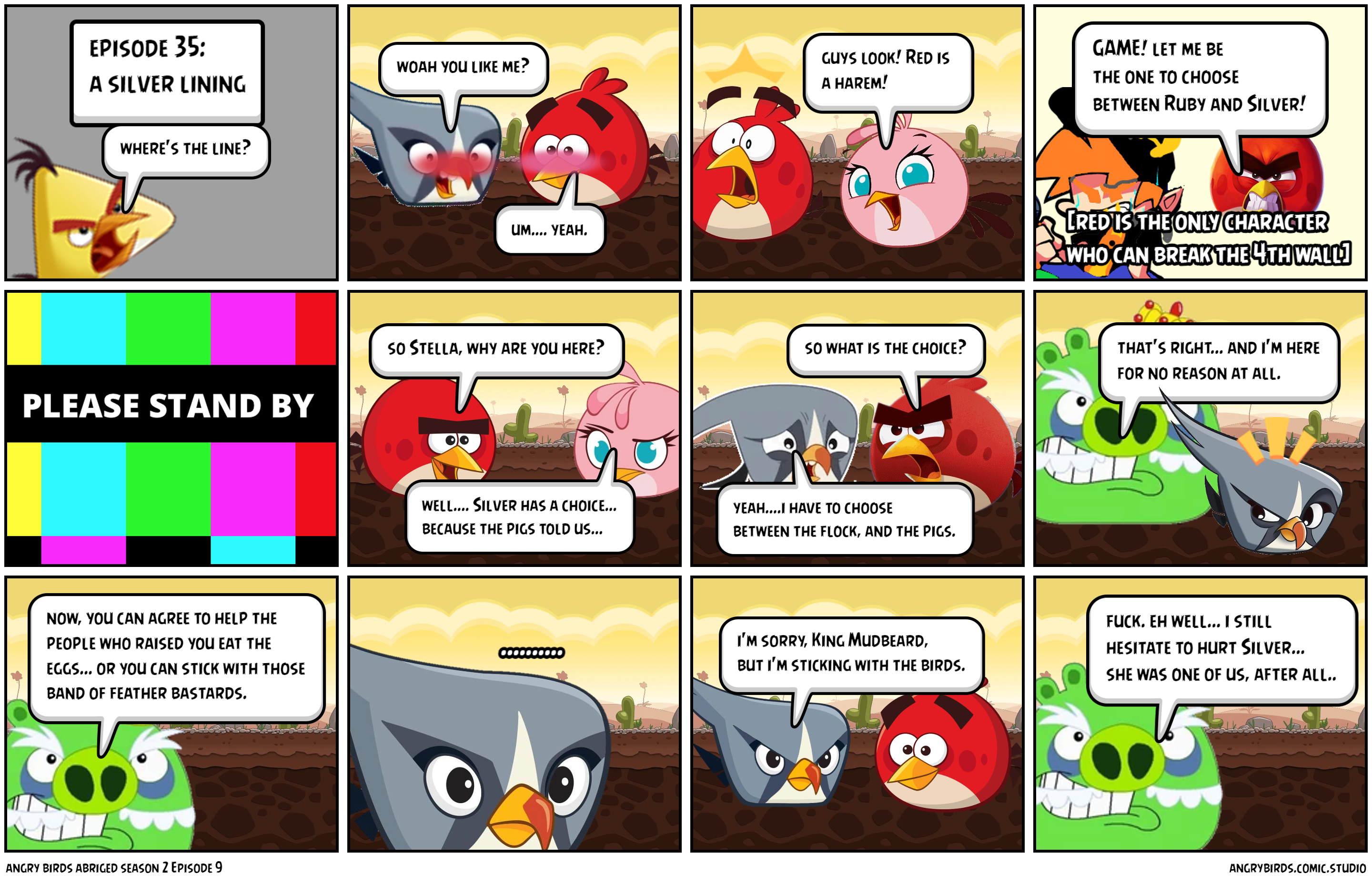 angry birds abriged season 2 Episode 9