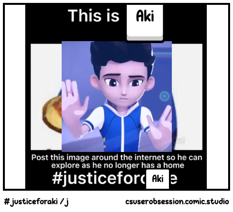 #justiceforaki /j