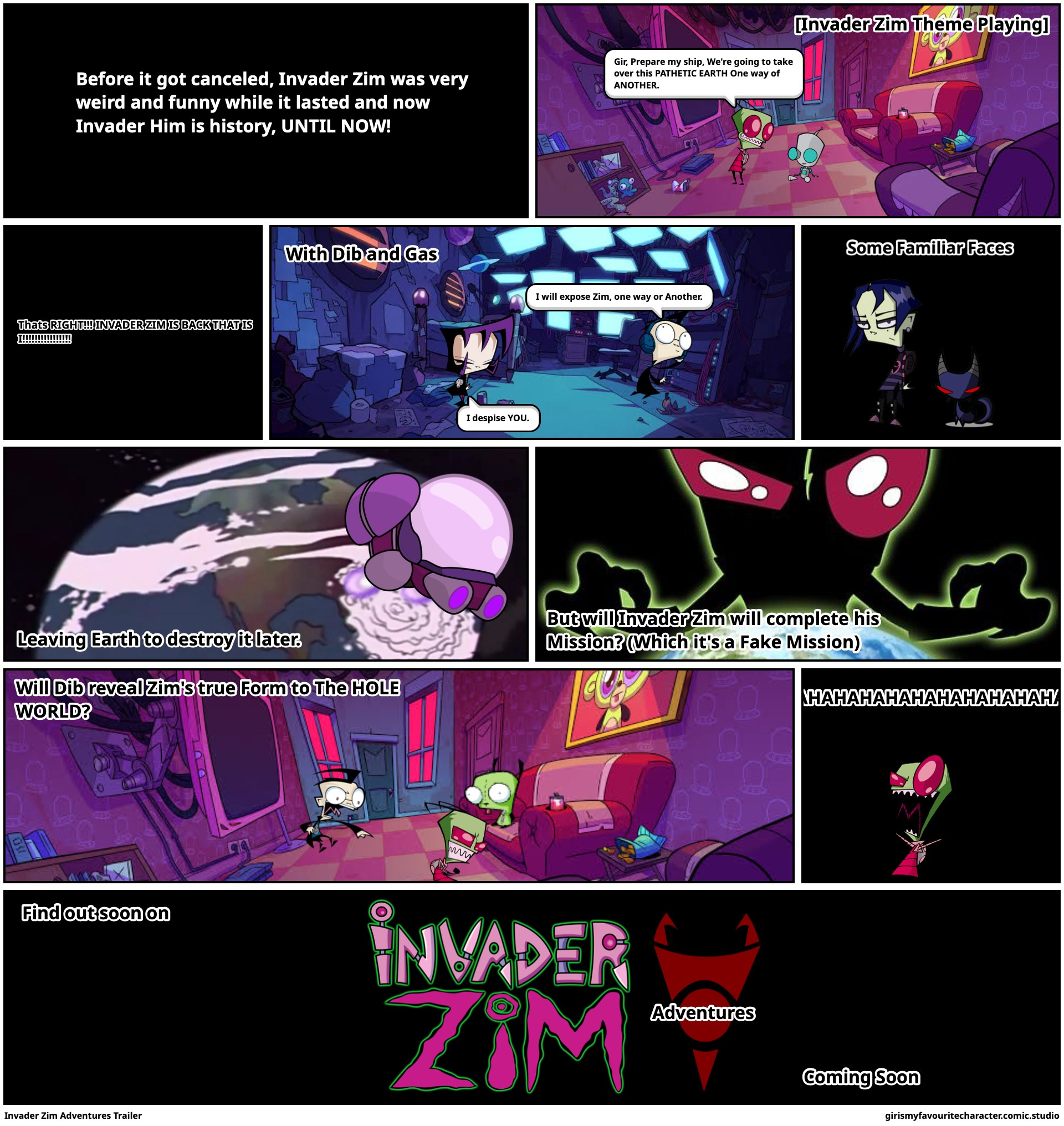 Invader Zim Adventures Trailer 