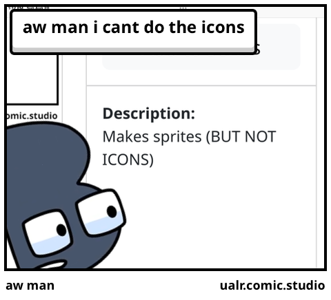 aw man - Comic Studio