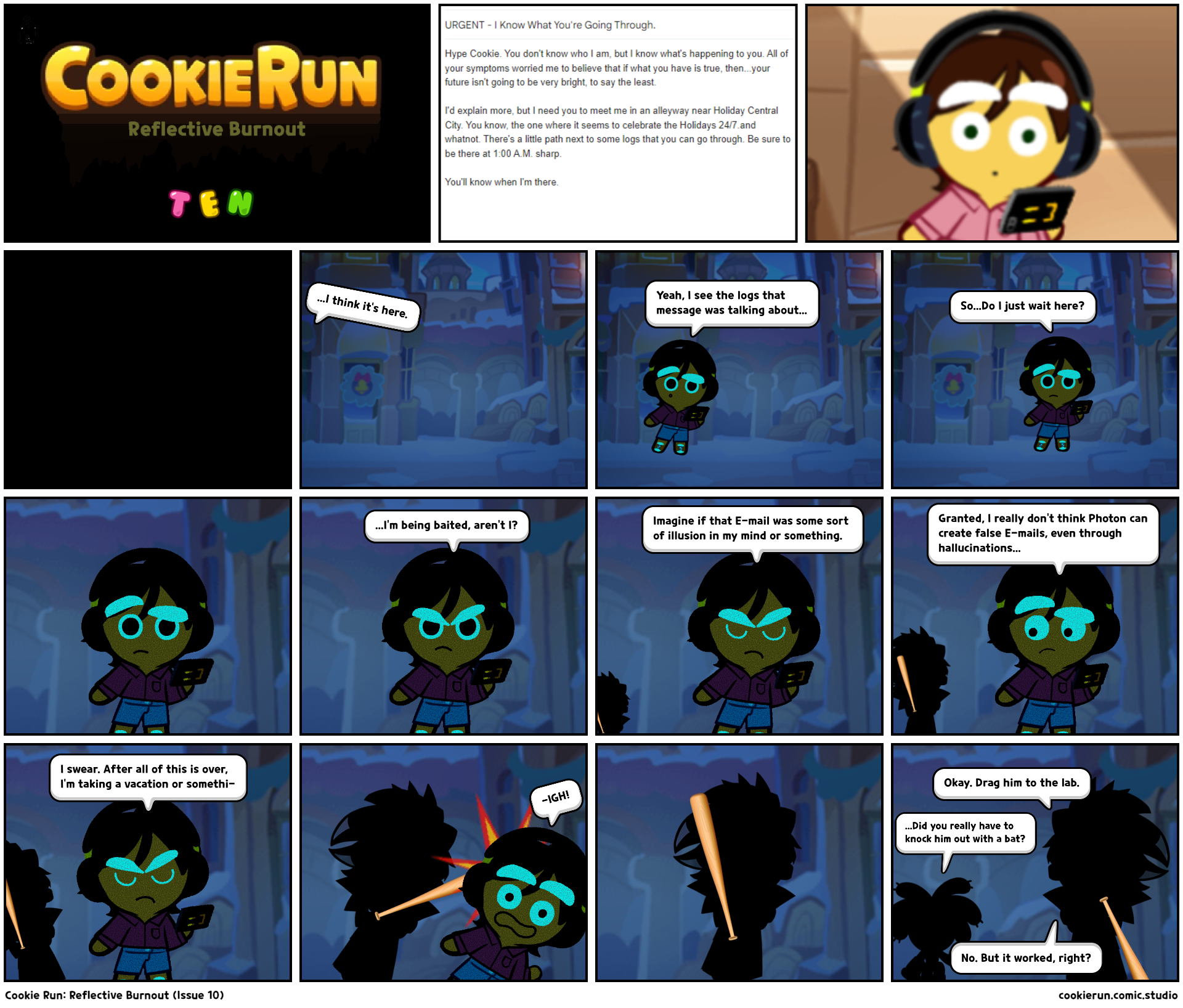Cookie Run: Reflective Burnout (Issue 10)