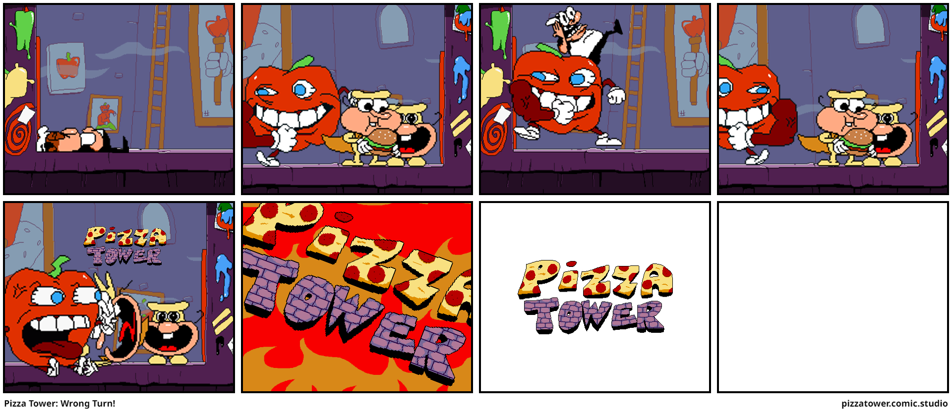 switch to pizza tower! - Comic Studio
