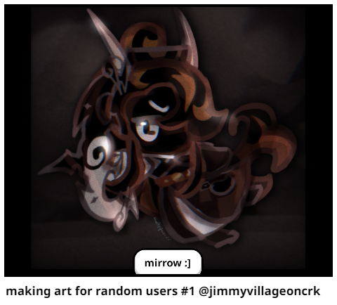 making art for random users #1 @jimmyvillageoncrk