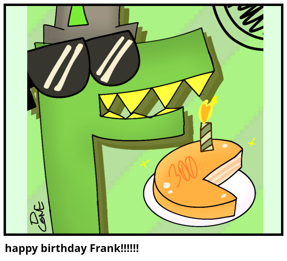 happy birthday Frank!!!!!!
