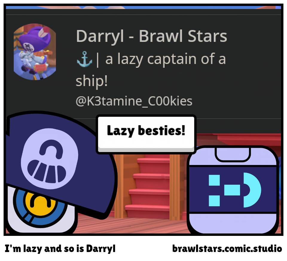 I'm lazy and so is Darryl