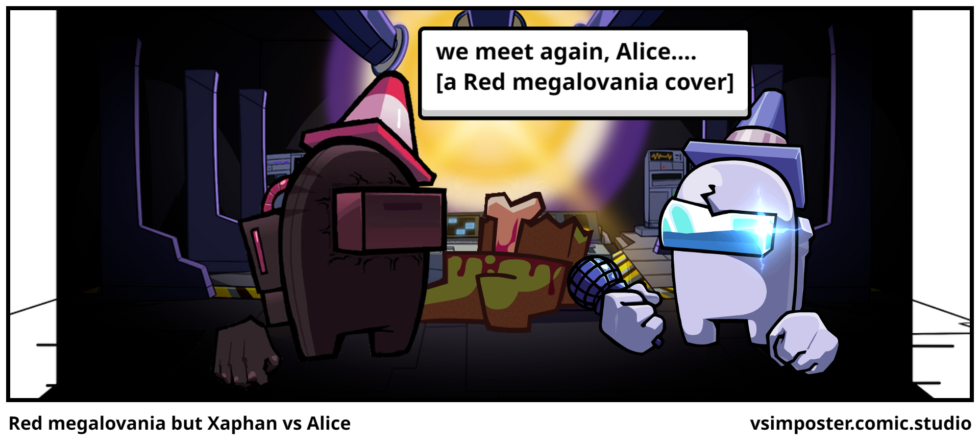 Red megalovania but Xaphan vs Alice