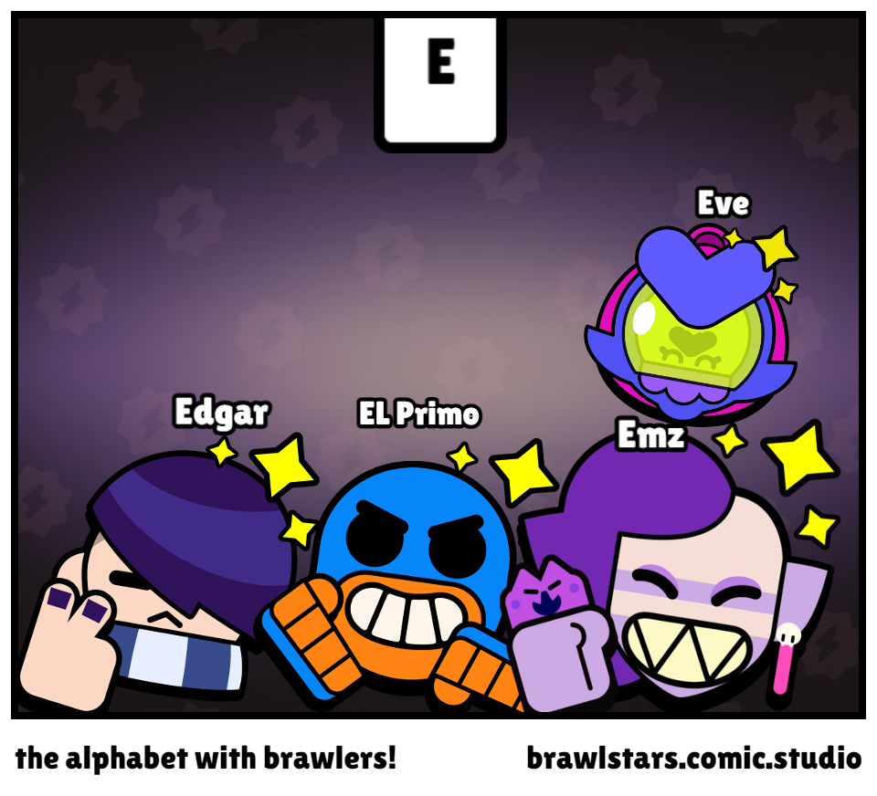the alphabet with brawlers!