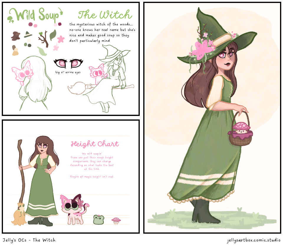 Jelly's OCs - The Witch