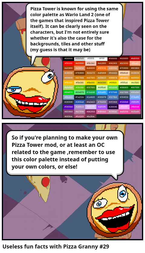 Useless fun facts with Pizza Granny #29