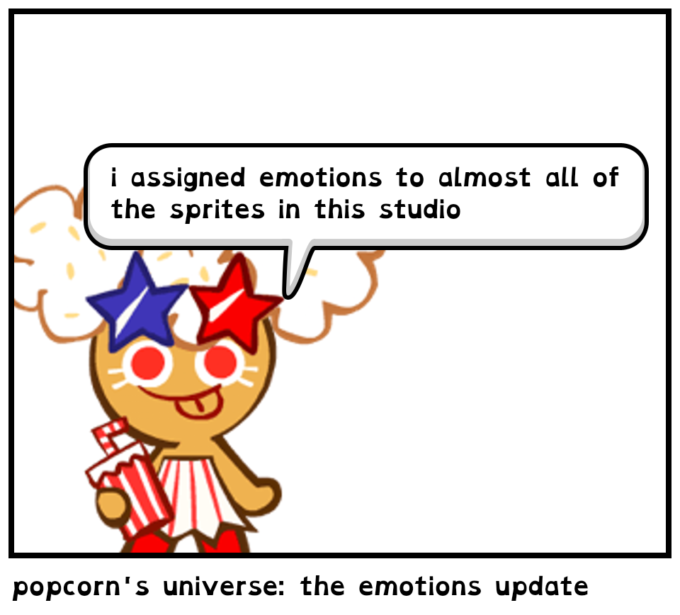 popcorn's universe: the emotions update