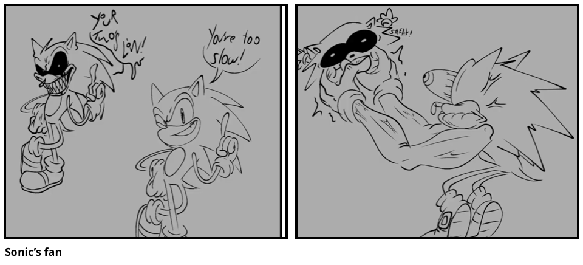 Sonic’s fan