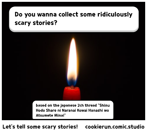 Let's tell some scary stories!