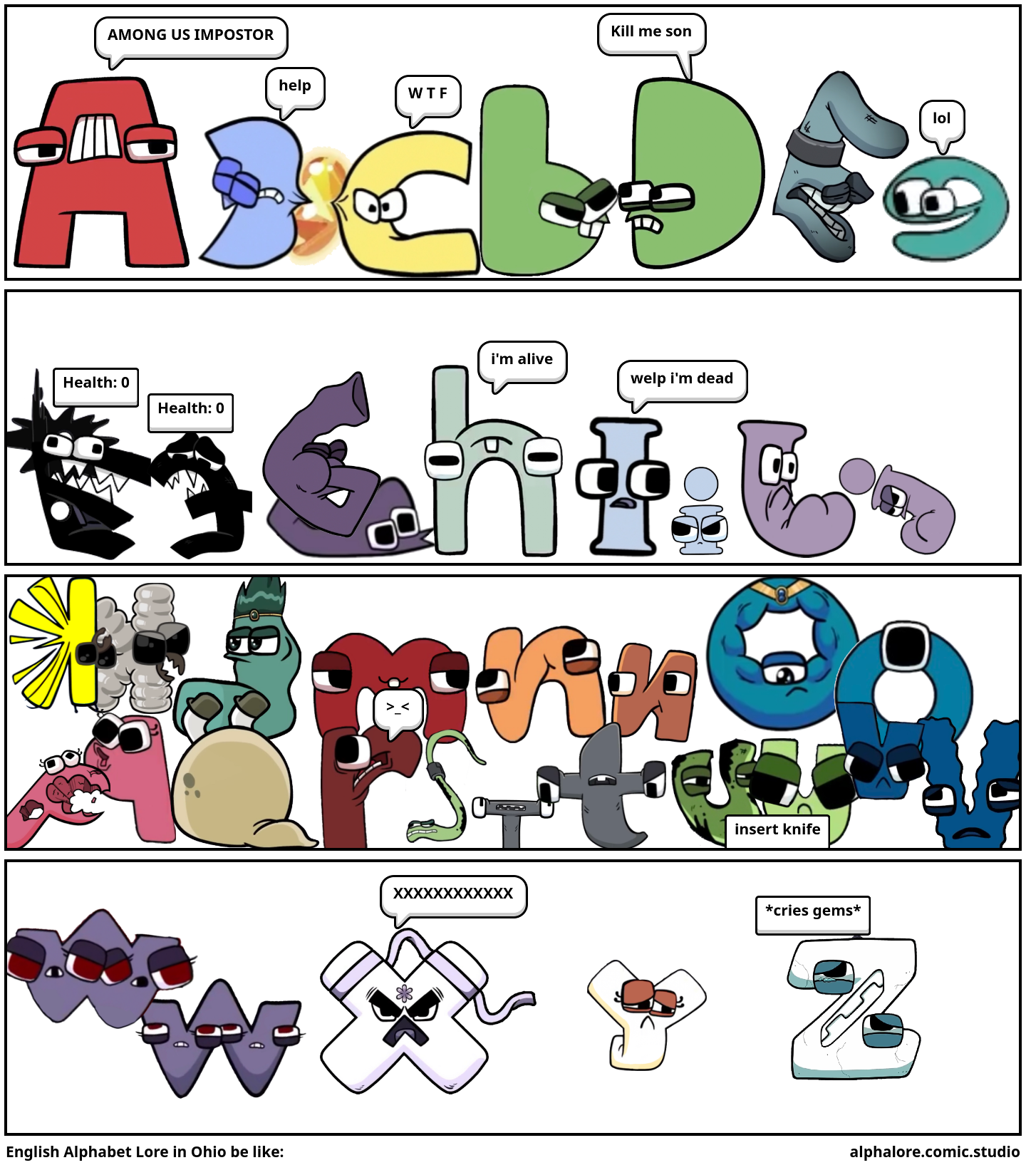 Brazilian Alphabet Lore (I-J) - Comic Studio