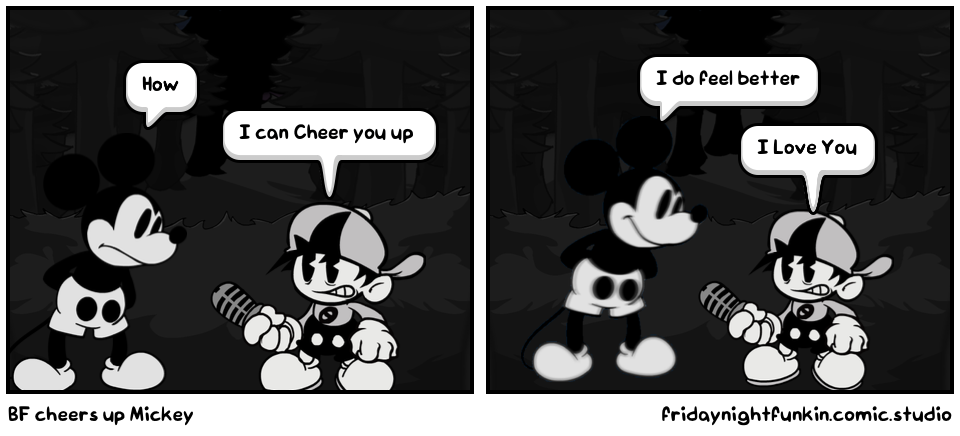 BF cheers up Mickey