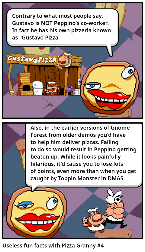 Useless fun facts with Pizza Granny #4