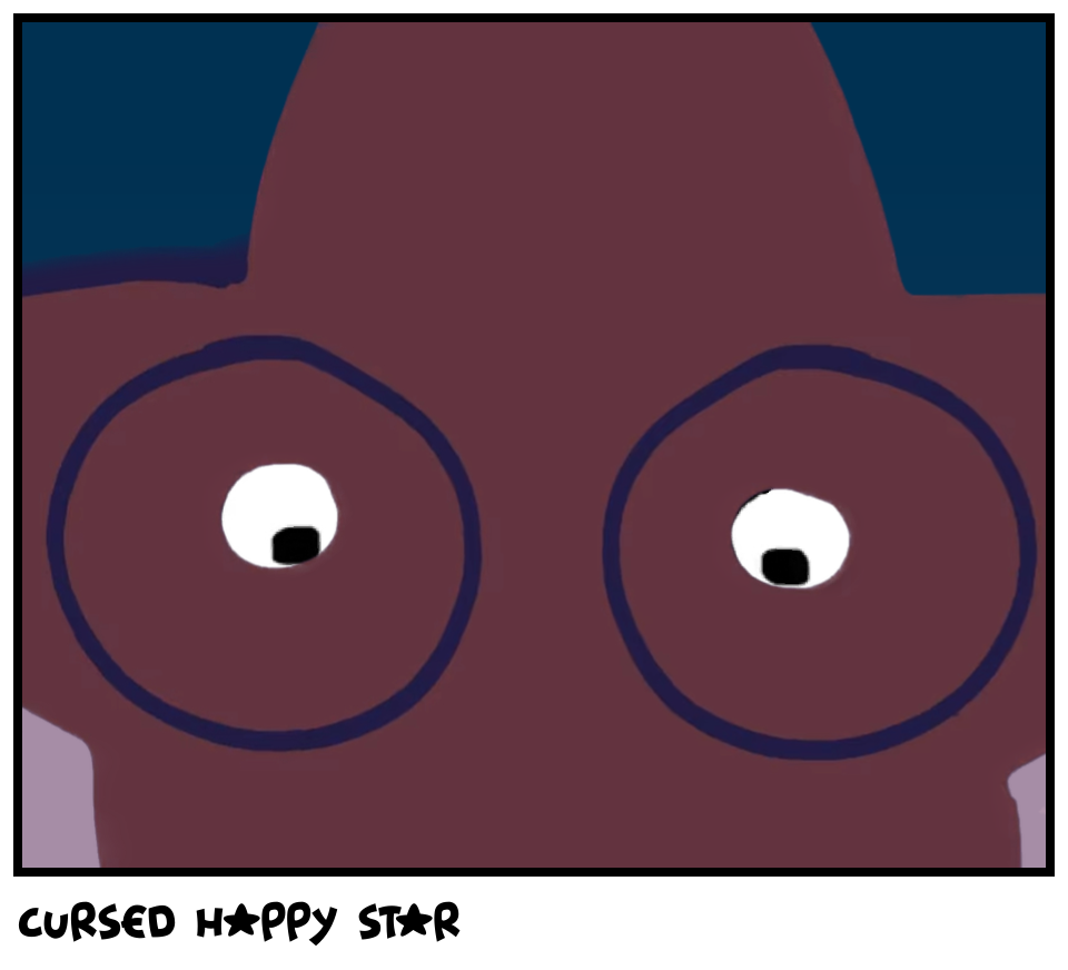 cursed happy star