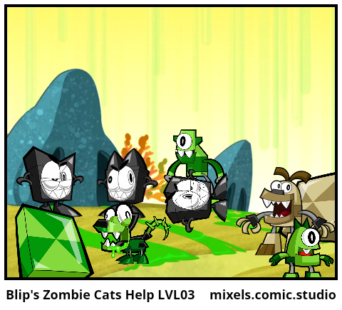 Blip's Zombie Cats Help LVL03