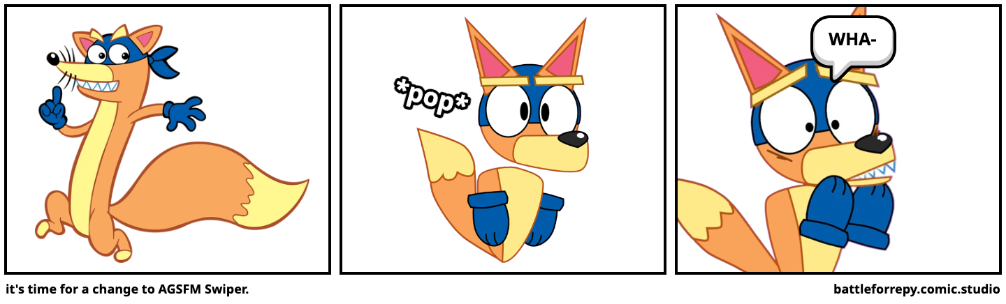it's time for a change to AGSFM Swiper.