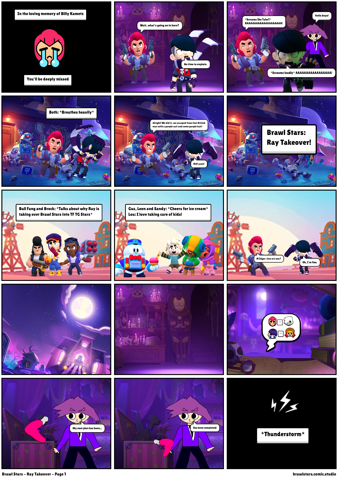 Brawl Stars - Ray Takeover - Page 1