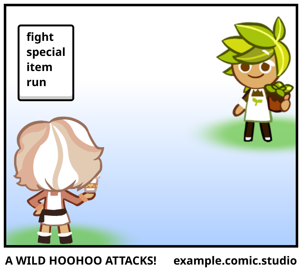 A WILD HOOHOO ATTACKS!