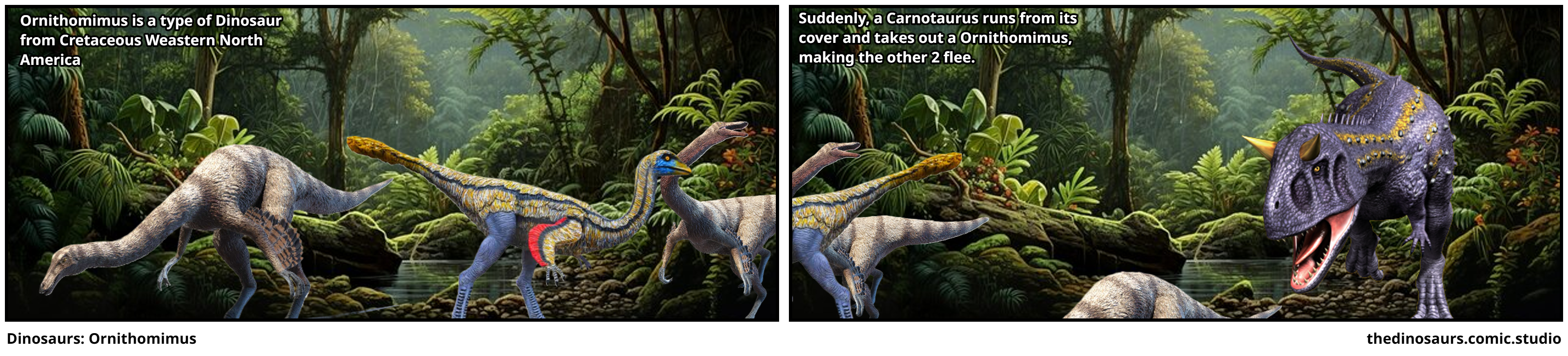 Dinosaurs: Ornithomimus