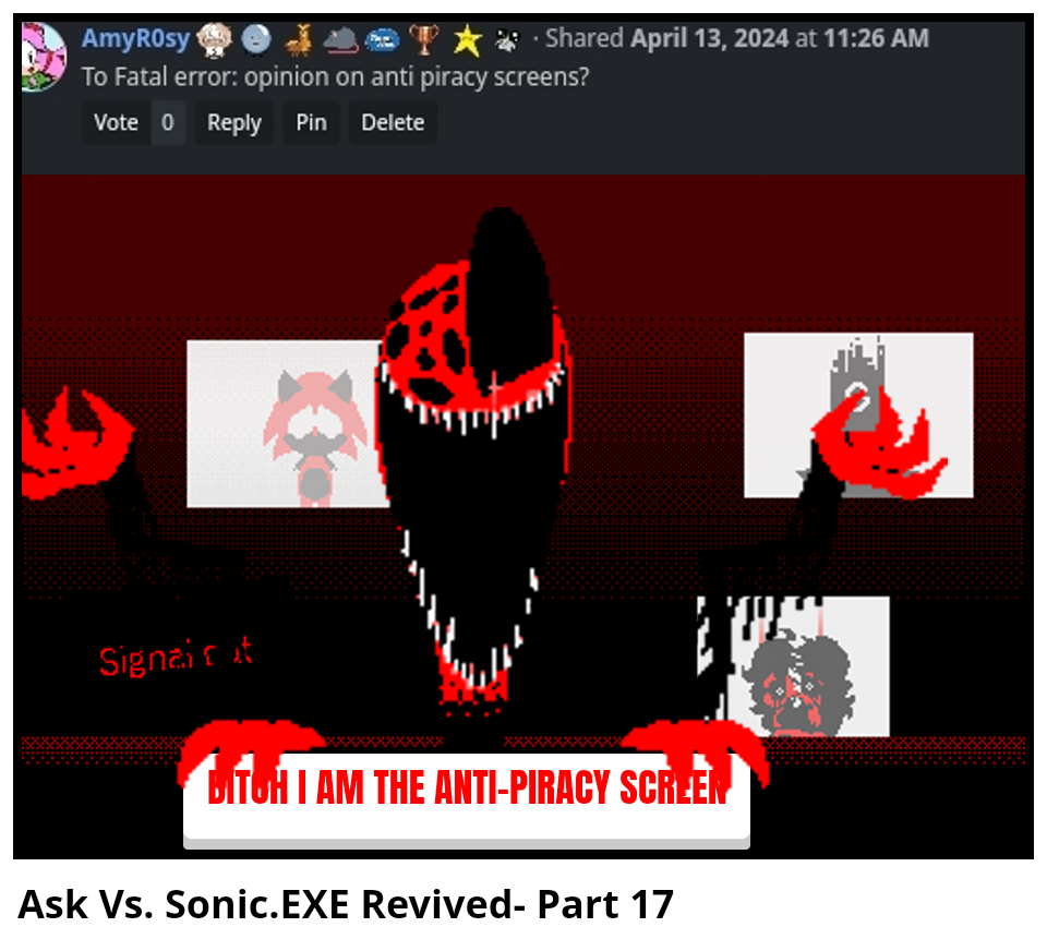 Ask Vs. Sonic.EXE Revived- Part 17
