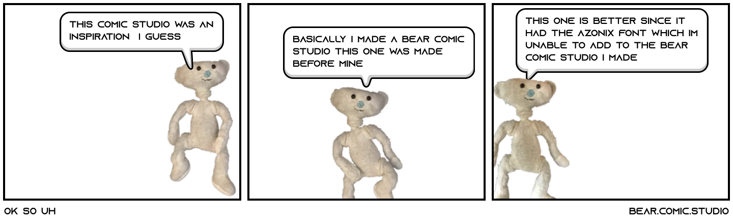 seeing how much bear alpha skins i can fit here - Comic Studio