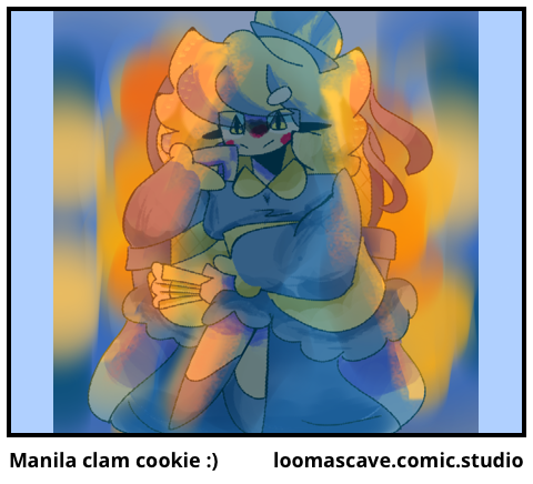Manila clam cookie :)