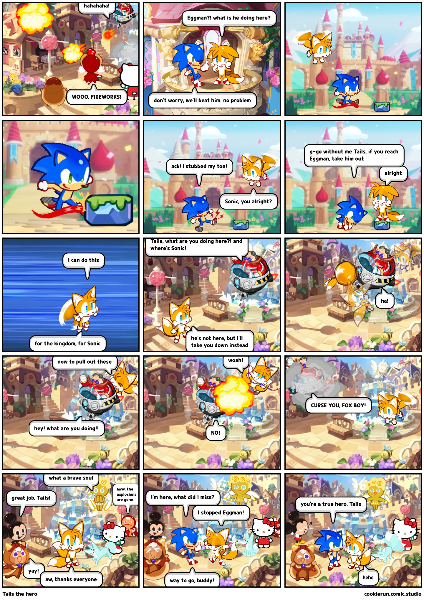 Tails the hero
