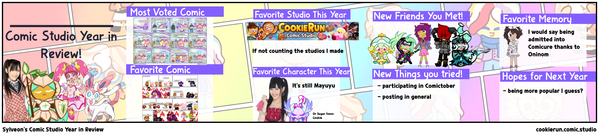Sylveon's Comic Studio Year in Review