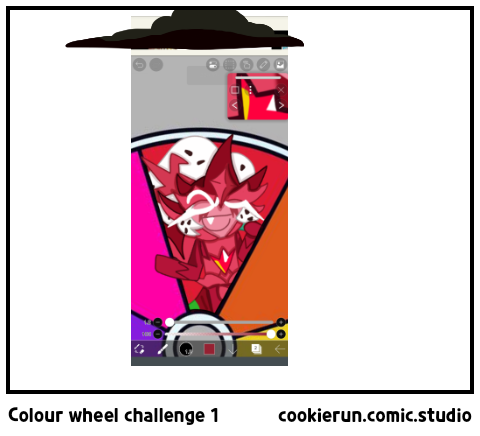 Colour wheel challenge 1