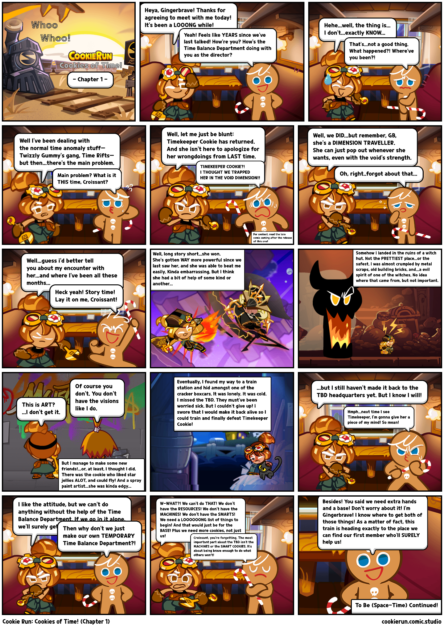Cookie Run: Cookies of Time! (Chapter 1)